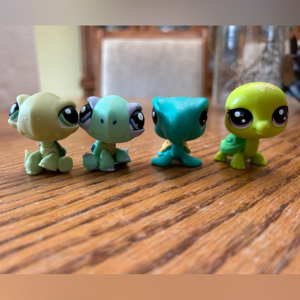 Littlest Pet Shop Turtles 321, 1388, 60, Celery Turtle